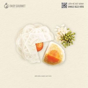Bánh dẻo Kinh đô đậu xanh hạt dưa 230g