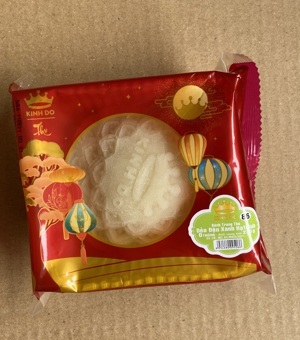 Bánh dẻo Kinh đô đậu xanh hạt dưa 230g