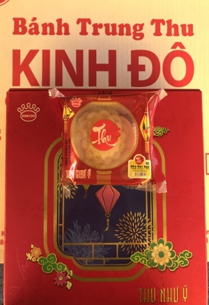 Bánh dẻo Kinh đô hạt sen 1 trứng 180g