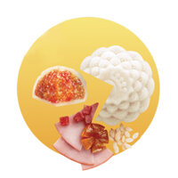 Bánh Dẻo Kinh Đô jambon lạp xưởng 0 trứng 230Gr (811)