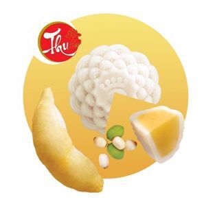 Bánh dẻo Kinh đô sầu riêng hạt sen 250g