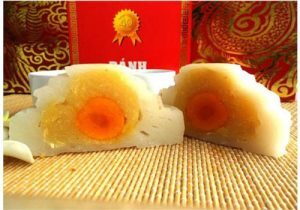 Bánh dẻo Như Lan hạt sen trà xanh 2 trứng 400g