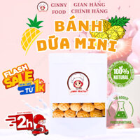 Bánh Dứa Mini (Nhân Tự Sên Từ Dứa Tươi) Bột Nguyên Cám Và Mật Ong Cinny Healthy - Bánh Hạt Ngũ Cốc Giảm Cân