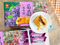 Bánh Dứa Vị Nho Yeou Bin Grape Pineapple Cake 200gram Taiwan – Hộp
