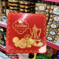 BÁNH EUDORA HỘP THIẾC BÌNH TRÀ 364G