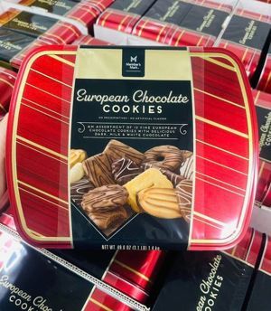 Bánh European chocolate Cookies Đức 1,4kg vàng