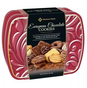 Bánh European chocolate Cookies Đức 1,4kg vàng