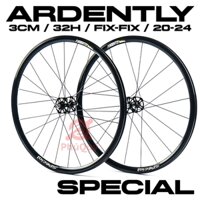Bánh Fixed Gear ARDENTLY Trung Cấp Fix-Fix 20-24 Niềng 3cm