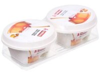 Bánh Flan Ánh Hồng Cao Cấp 2 Hũ 80G