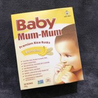 Bánh gạo ăn dặm Baby Mum-Mum