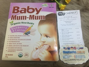 Bánh gạo ăn dặm Baby Mum-Mum