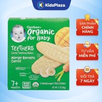Bánh gạo ăn dặm Gerber Organic 48g (nhiều vị)