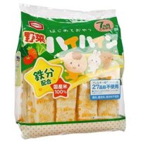 Bánh gạo ăn dặm Haihain 53g cho bé 7M+ vị rau củ