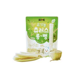 Bánh gạo ăn dặm hữu cơ Alvins 30g