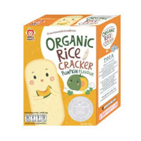BÁNH GẠO ĂN DẶM HỮU CƠ ORGANIC RICE CRACKER 30G - 6 THÁNG (HỘP) VỊ BÍ ĐỎ, RAU BINA, BẮP, KHOAI LANG