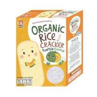 BÁNH GẠO ĂN DẶM HỮU CƠ ORGANIC RICE CRACKER 30G - 6 THÁNG (HỘP) VỊ BÍ ĐỎ, RAU BINA, BẮP, KHOAI LANG