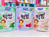BÁNH GẠO ĂN DẶM HỮU CƠ VỊ TRUYỀN THỐNG VỊ SỮA ILDONG HÀN QUỐC CHO BÉ TỪ 6 THÁNG TUỔI (BỊCH)