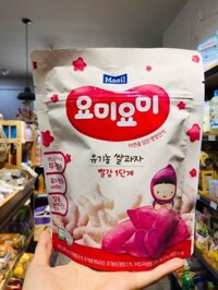 Bánh gạo ăn dặm Organic Maeil -vị Khoai lang tím 25g (7m+)