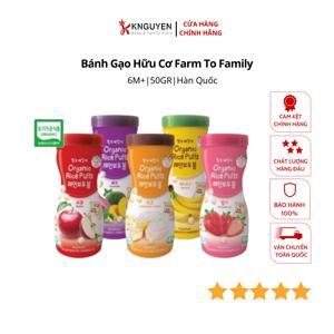 Bánh gạo Farm To Family Hàn Quốc 20g (6m+)