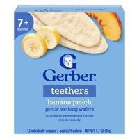 Bánh gạo Gerber vị chuối đào *giao ngẫu nhiên*