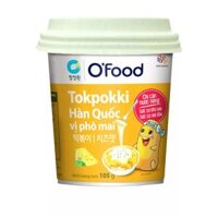 Bánh gạo Hàn quốc vị phô mai cay O'food ly 105g