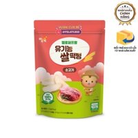 Bánh gạo hữu cơ Jjangjuk vị thịt bò - Hàn Quốc - Gói 25gr