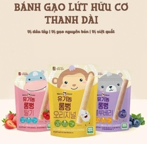 Bánh gạo hữu cơ Mom's Choice (25g)