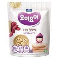 Bánh Gạo Hữu Cơ Yommy Maeil Vị Khoai Lang Và Củ Sen