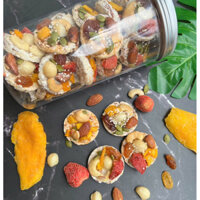 Bánh gạo lức ăn kiêng mix hạt dinh dưỡng - Không chất bảo quản - Túi 200g