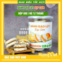 Bánh gạo lức kẹp nhân cam 80g