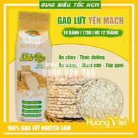 Bánh gạo lức yến mạch HaiFood 70gr