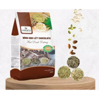 Bánh gạo lứt chocolate phủ hạt dinh dưỡng LIDAFA 240gr