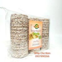 Bánh Gạo Lứt Huyết Rồng Nguyên Hạt Hellorice-Phù Hợp Ăn Kiêng, Giảm Cân và Tốt Cho Người Tiểu Đường (450g = 51 lát bánh)