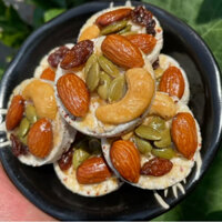 Bánh gạo lứt ngũ cốc mini mix nho Chile ăn kiêng,giảm cân, healthy, bánh gạo lứt dinh dưỡng siêu hạt