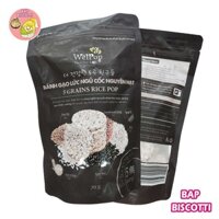 Bánh gạo lứt ngũ cốc nguyên hạt, bánh gạo lức mix 5 loại gạo dành cho người ăn kiêng, giảm cân, đồ ăn healthy