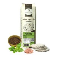 Bánh gạo lứt nguyên hạt GUfoods (170g) - Vị cỏ ngọt