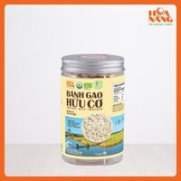 Bánh gạo lứt trắng hữu cơ Hoa Nắng 70gr