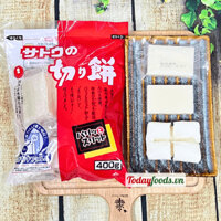 Bánh Gạo Nếp (Bánh Dày) Nhật Bản Kiri mochi (8 miếng) 400G | Nướng, hấp, chiên đều ngon