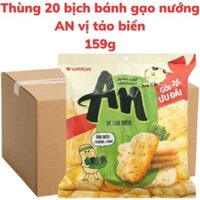 Bánh gạo nướng AN vị tảo biển bịch 159g