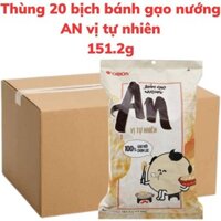 Bánh gạo nướng AN vị tự nhiên bịch 151.2g