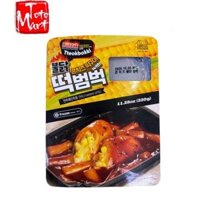 Bánh gạo nướng bắp phô mai cùng tokbokki sốt gà cay Hàn Quốc (320g)
