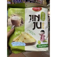Bánh gạo nướng hàn quốc JINJU( vị cốm sữa ) túi 145g thương hiệu richy
