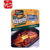 Bánh gạo nướng phô mai mozzarella cùng tokbokki sốt gà cay Hàn Quốc (320g)