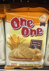 Bánh gạo One One Gold vị phô mai ngô 118g