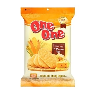 Bánh gạo One one vị phô mai ngô - 118g