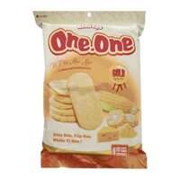 Bánh gạo ONE ONE vị phô mai ngô túi 118g - Thùng 22 túi x 118g
