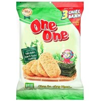 Bánh gạo One One vị tảo biển bạch tuộc nướng gói 104g (từ 1 tuổi)