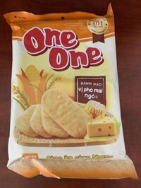 BÁNH GẠO ONEONE VỊ PHÔ MAI NGÔ 118G