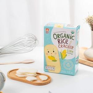 Bánh gạo organic Apple Monkey bổ sung Omega 3 & DHA