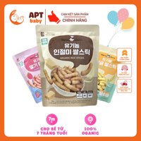 Bánh Gạo Que Ăn Dặm Gạo Lức Hữu Cơ MOM'S CHOICE Hàn Quốc - 30g